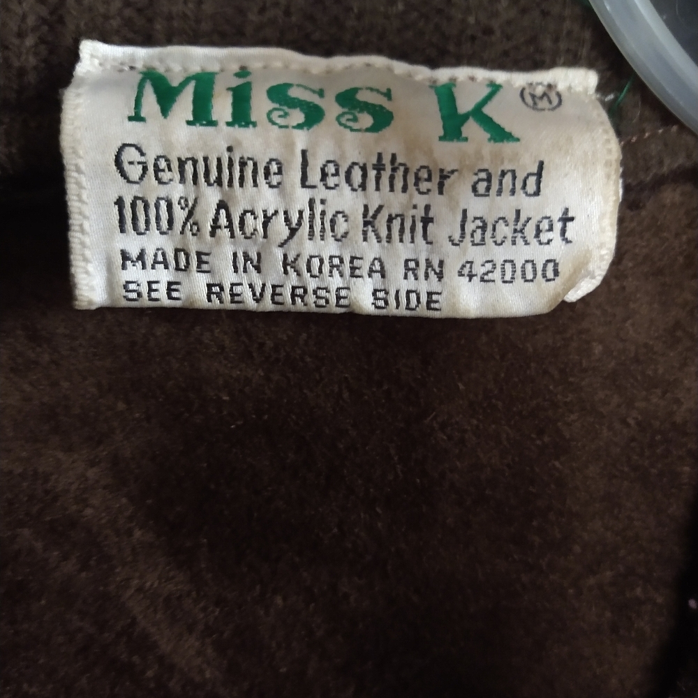 Vintage Suede Patchwork Jacket Size M - image 2